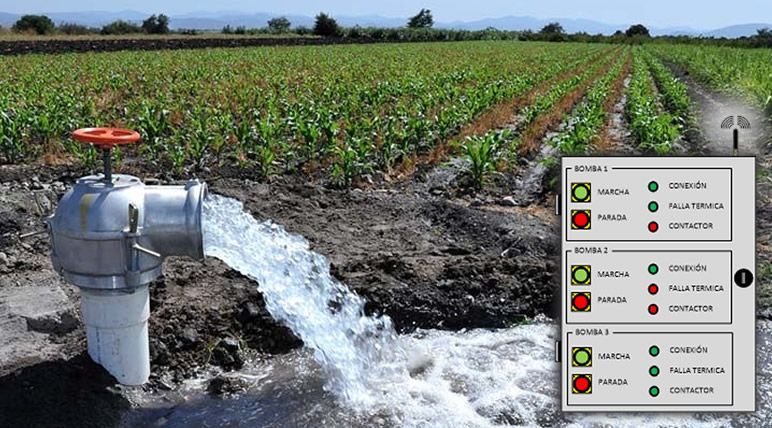 Lee más sobre el artículo Supervisión y control remoto de pozos de agua vía radiofrecuencia desde cuadro de mando